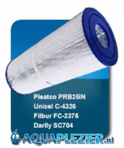 AquaPlezier Spa Filter Pleatco PRB25IN Unicel C-4326 Filbur FC-2375 Darlly SC704