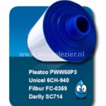 AquaPlezier Spa Filter Pleatco PWW50P3 Unicel 6CH-940 Filbur FC-0359 Darlly SC714